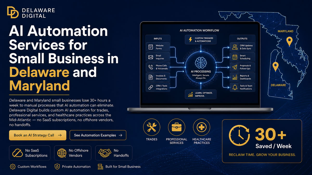 AI Automation Services for Small Businesses in Delaware